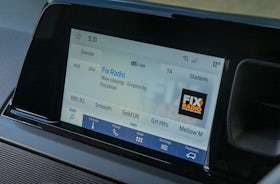 Ford Transit Courier - 2024, RHD, infotainment