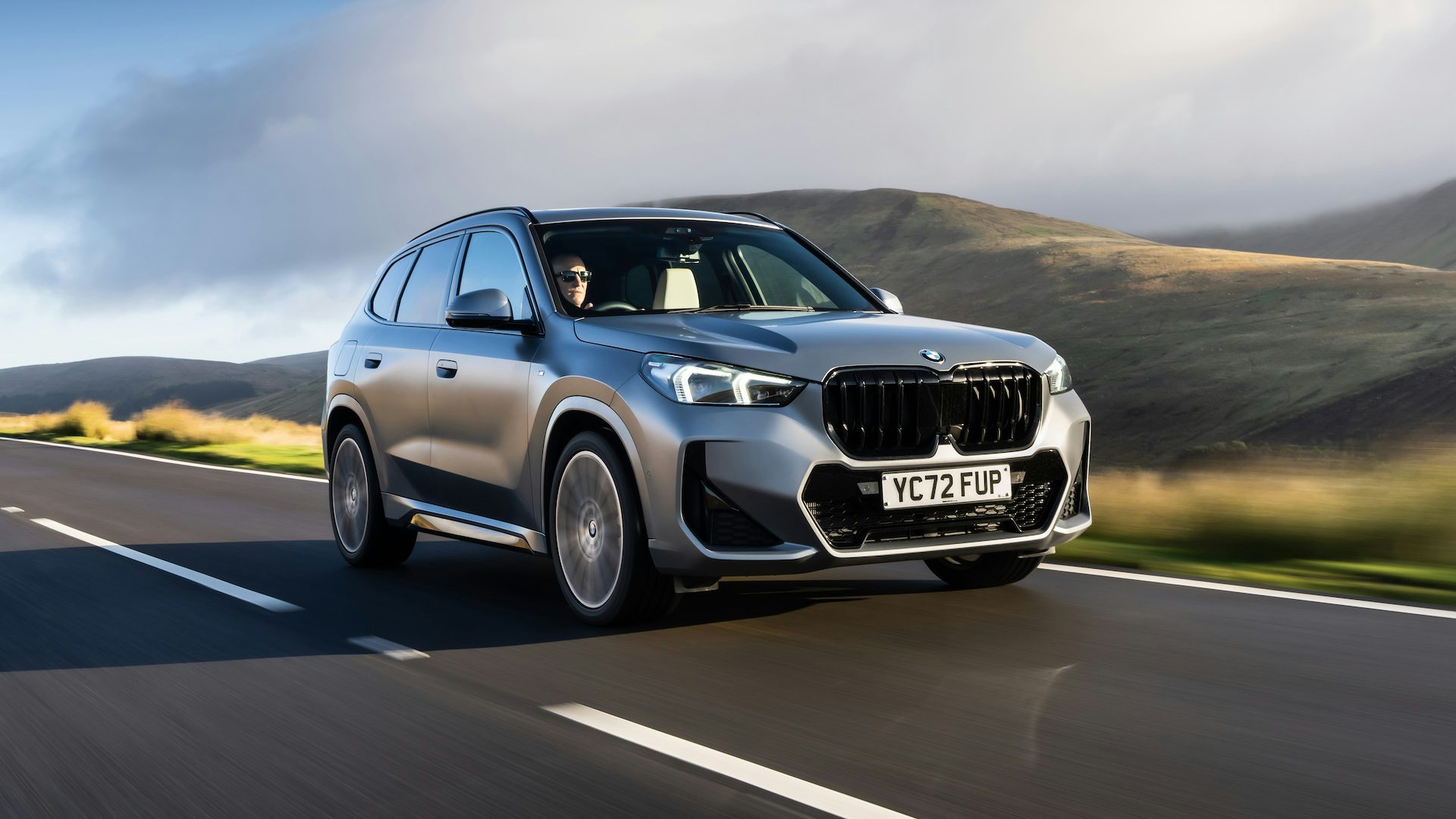 2023 BMW X1 front quarter moving