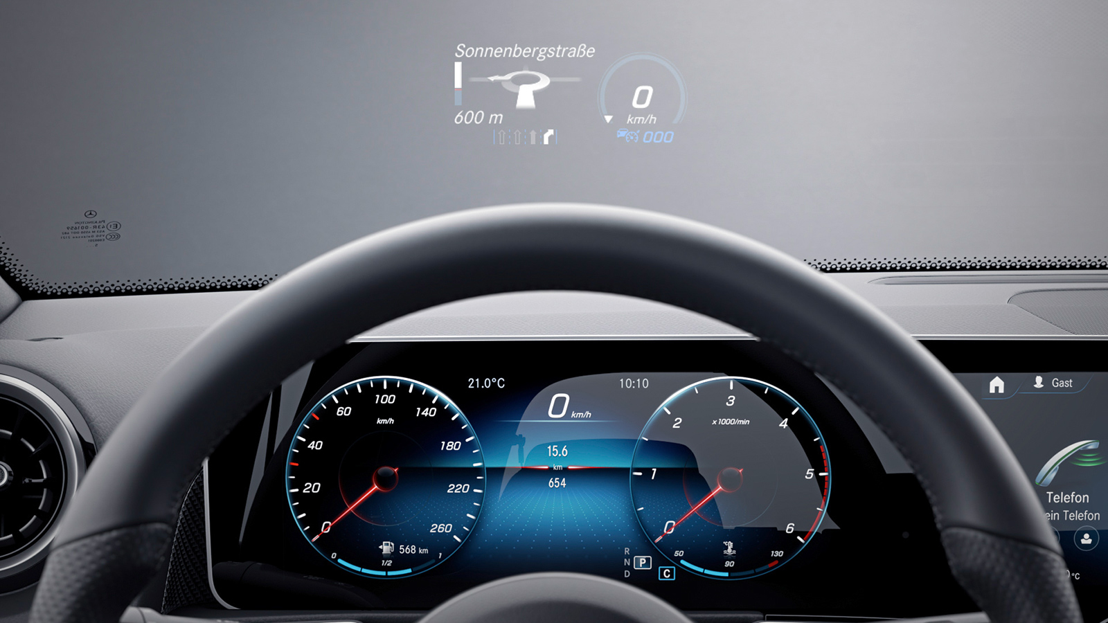 Mercedes GLB Interior y maletero Carwow