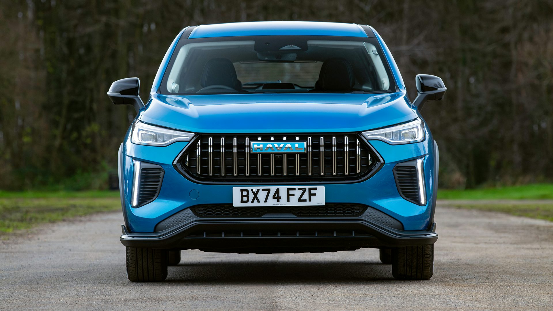 2025 GWM Haval Jolion Pro RHD blue exterior front view static