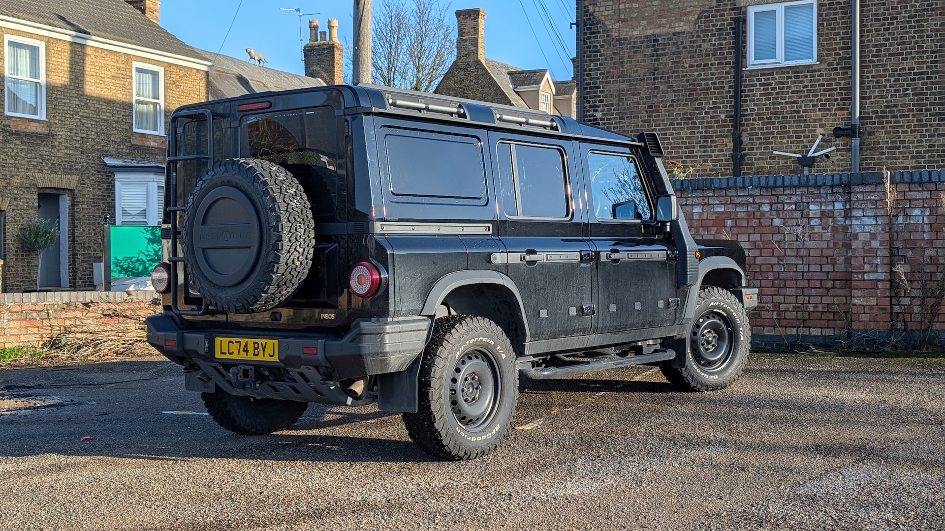Ineos Grenadier Commercial, 2025, RHD - rear three quarter static