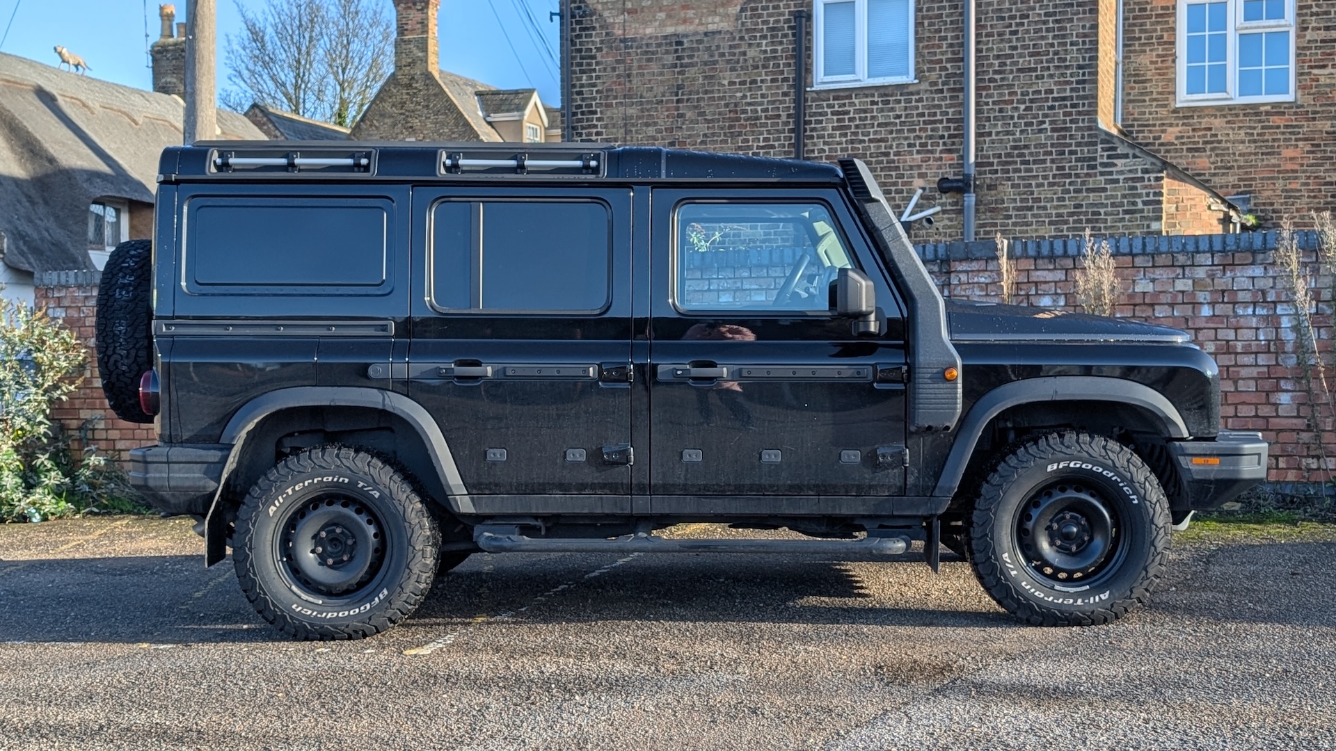 Ineos Grenadier Commercial, 2025, RHD - side profile static