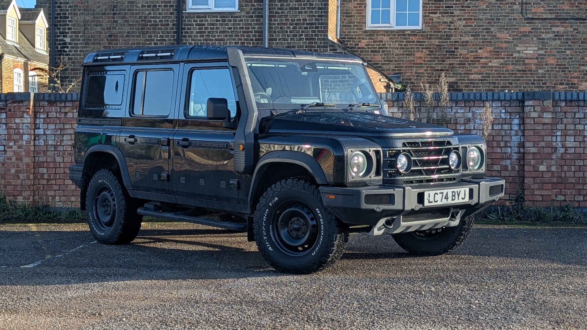 Ineos Grenadier 2025 RHD, front three quarter