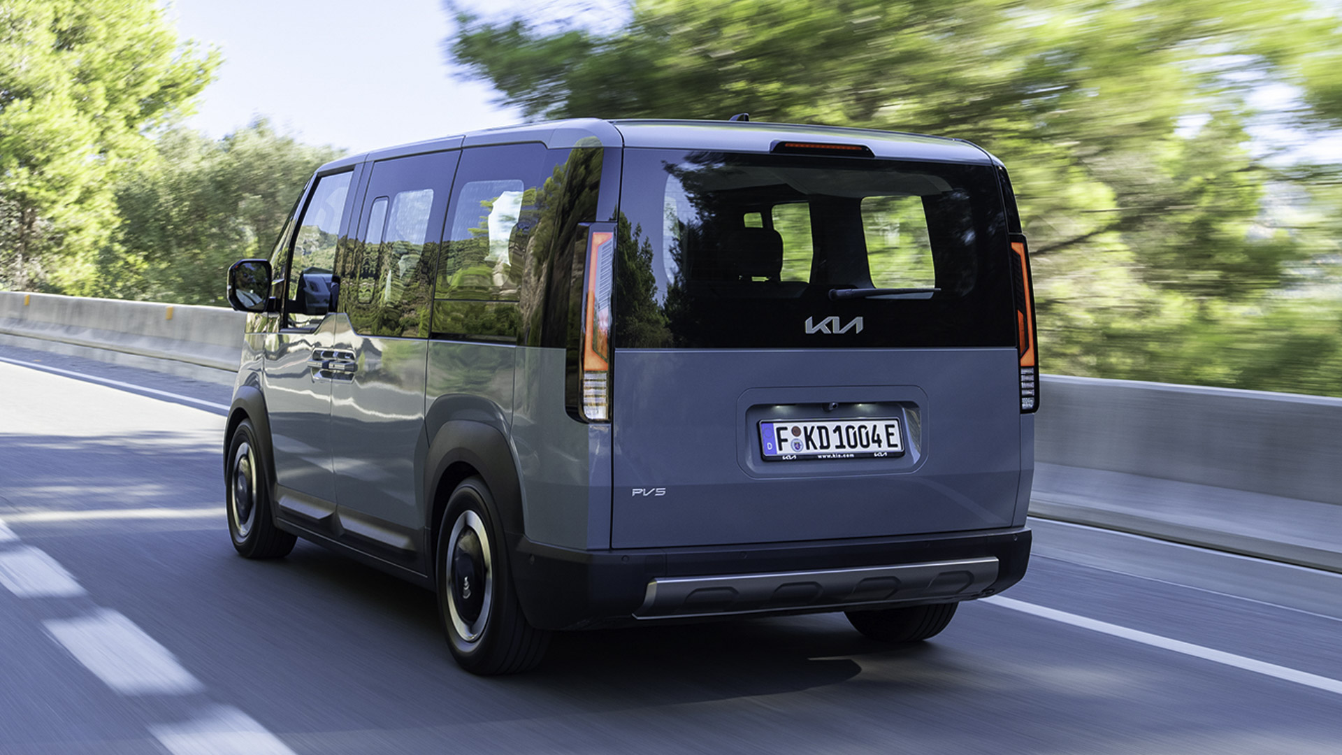 KIA PV5 Passenger Lake House Grey