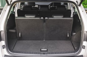 Skoda Kodiaq boot with seven seats