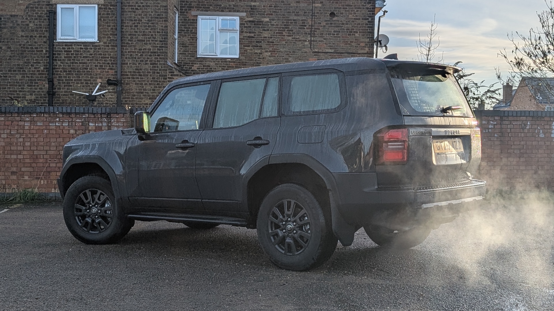 Toyota Land Cruiser Commercial 2026 RHD - rear three quarter static