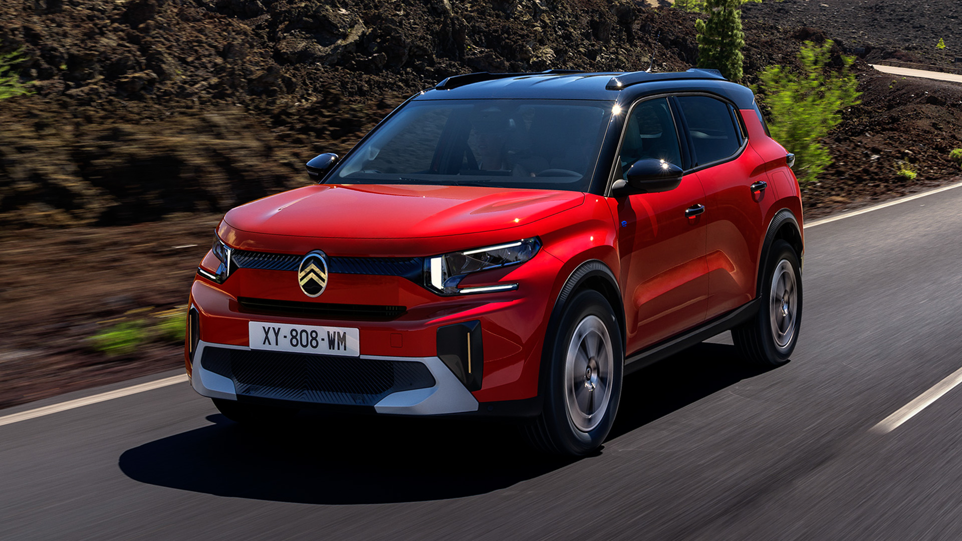 Citroën ë-C3 Aircross Rojo Elixir