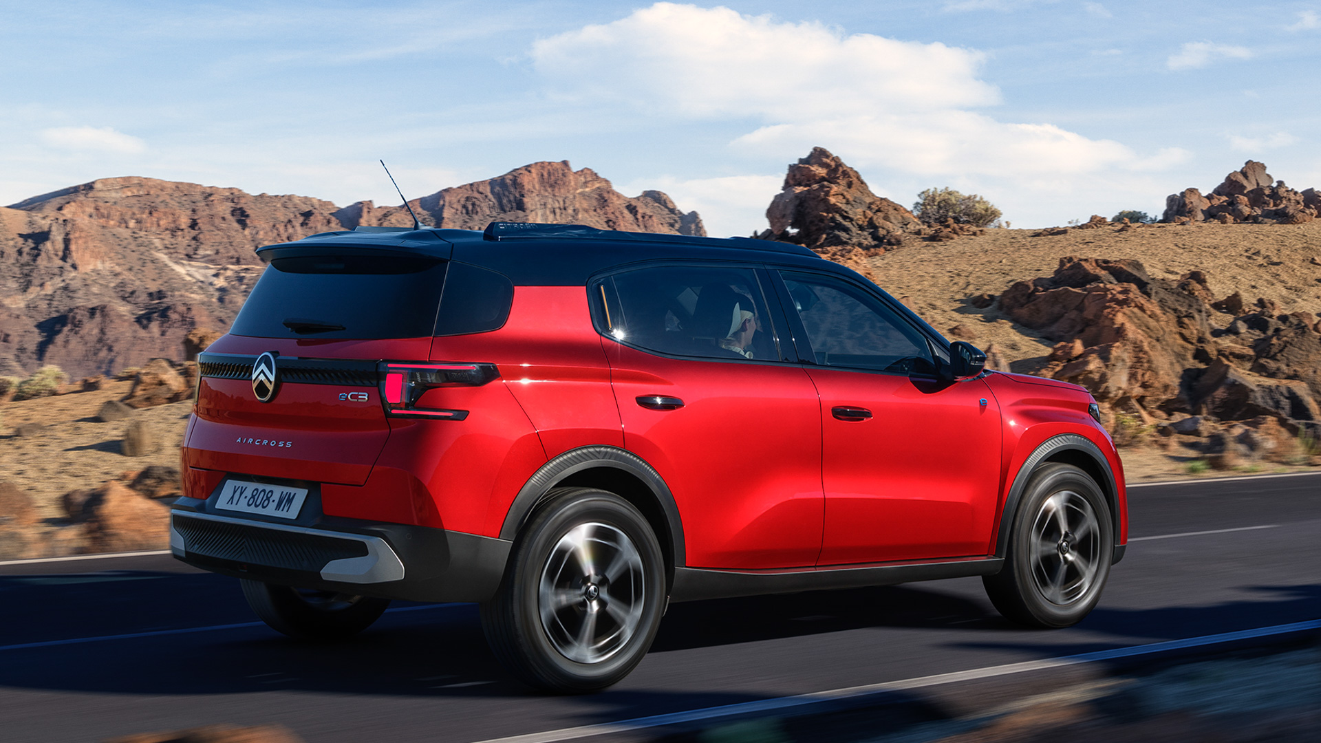 Citroën ë-C3 Aircross Rojo Elixir
