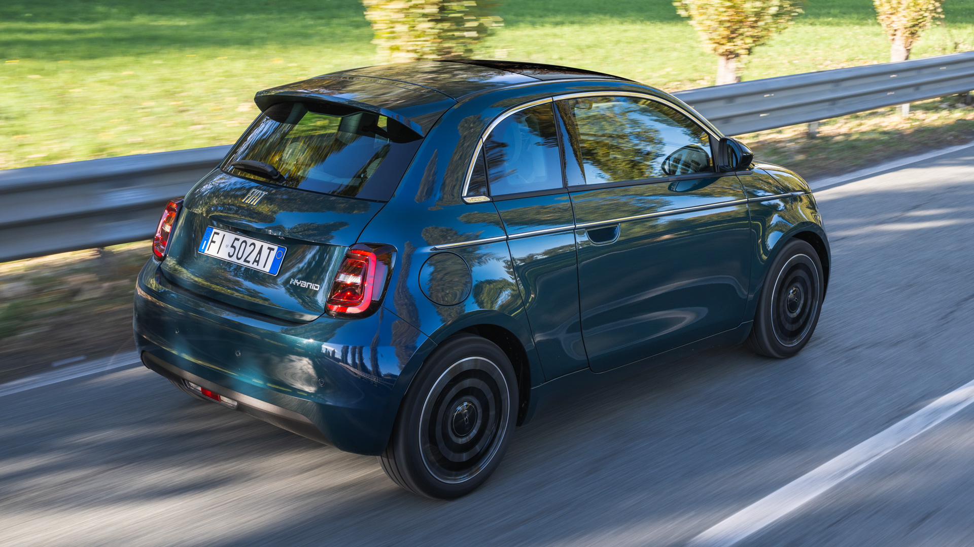 Fiat 500 Hybrid 3+1 Torino Verde Oceano