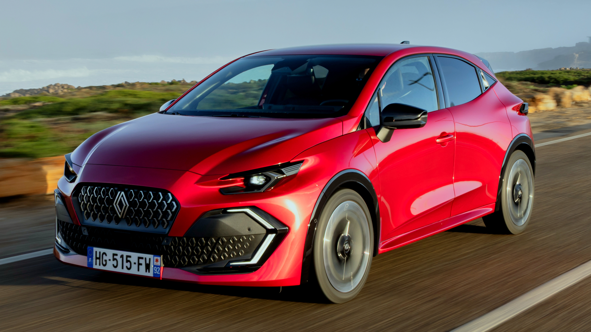Renault Clio esprit Alpine full hybrid E-Tech Rojo absoluto