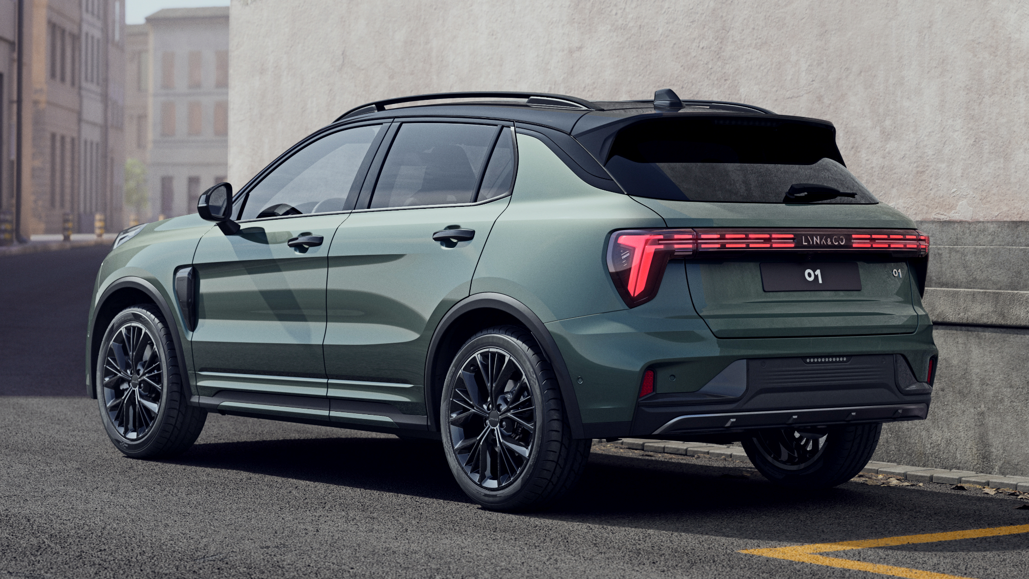 Lynk & Co 01 More Mineral Green