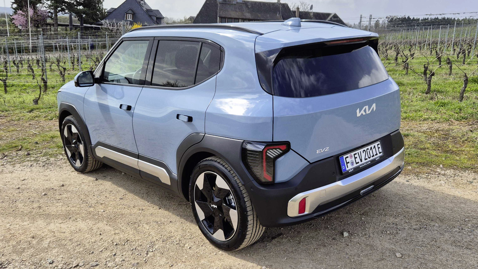 KIA EV2 Exterieur seitlich hinten stehend