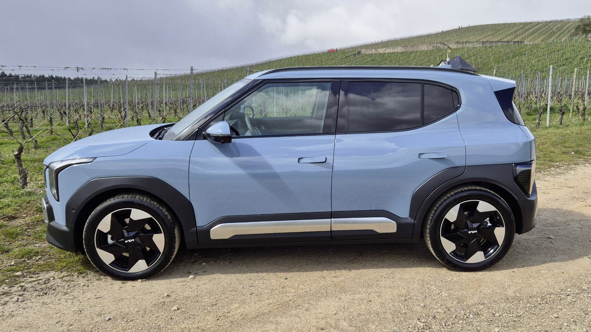 KIA EV2 Exterieur seitlich stehend