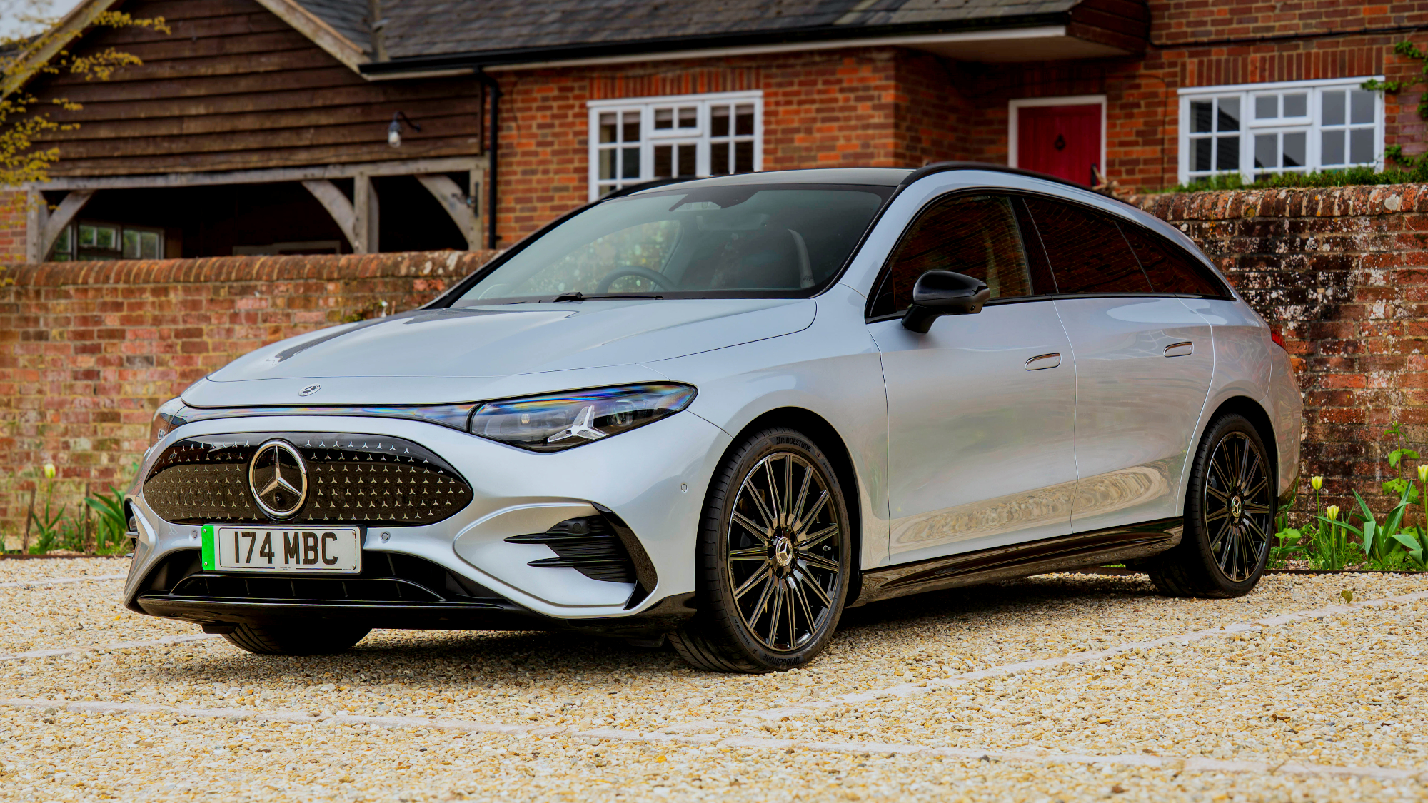 2026 Mercedes CLA Shooting Brake, RHD, front quarter