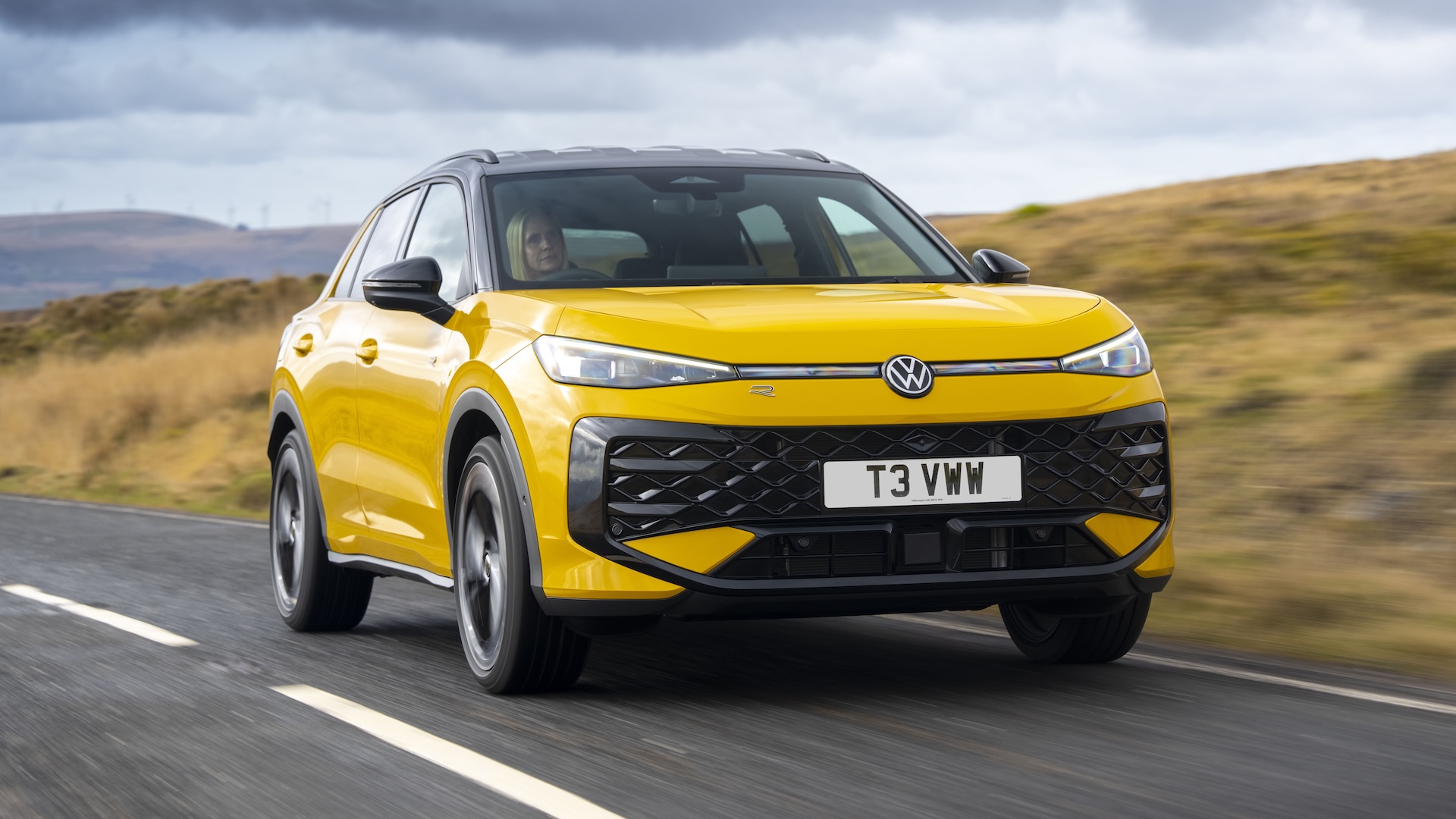 Volkswagen T-Roc 2026 RHD header driving