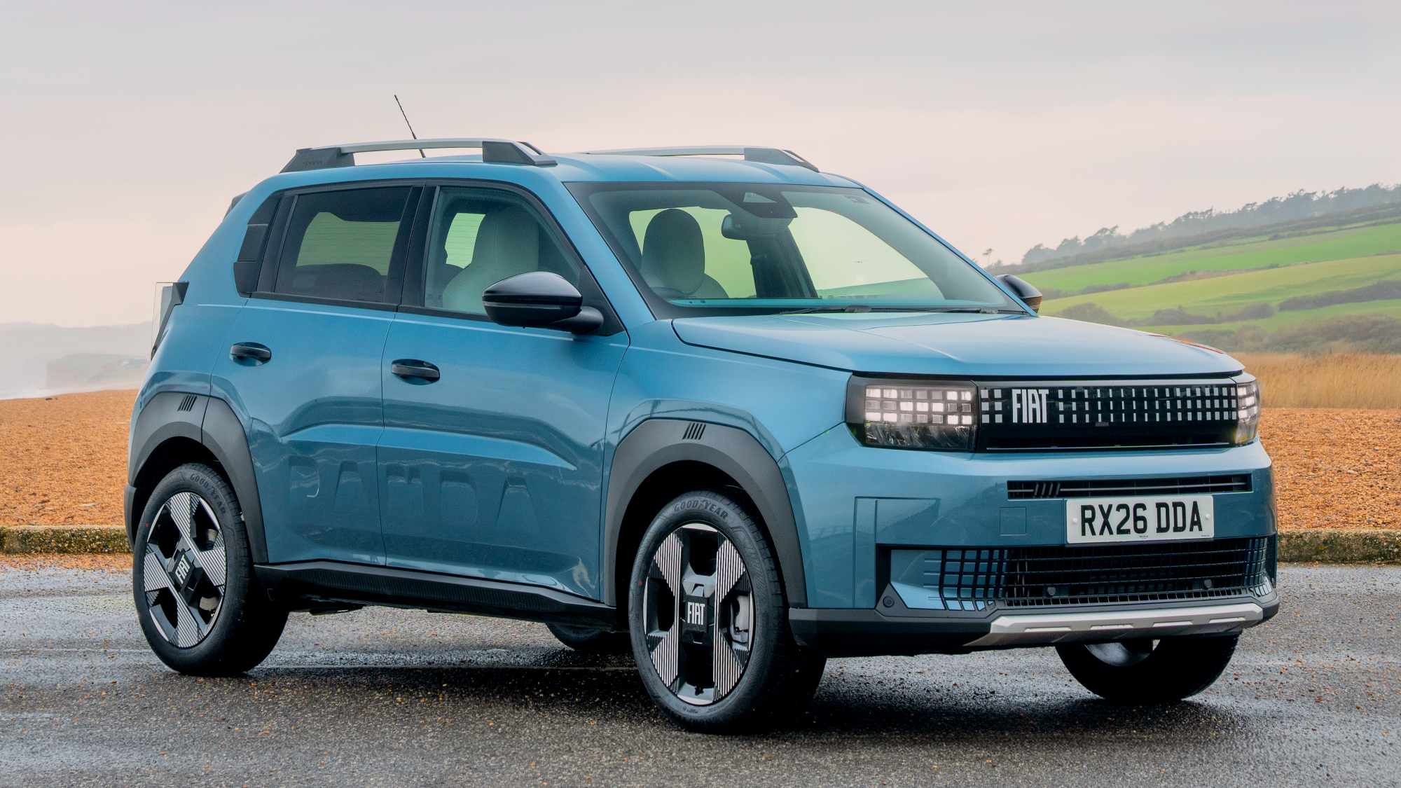 2026 Fiat Grande Panda Hybrid front quarter