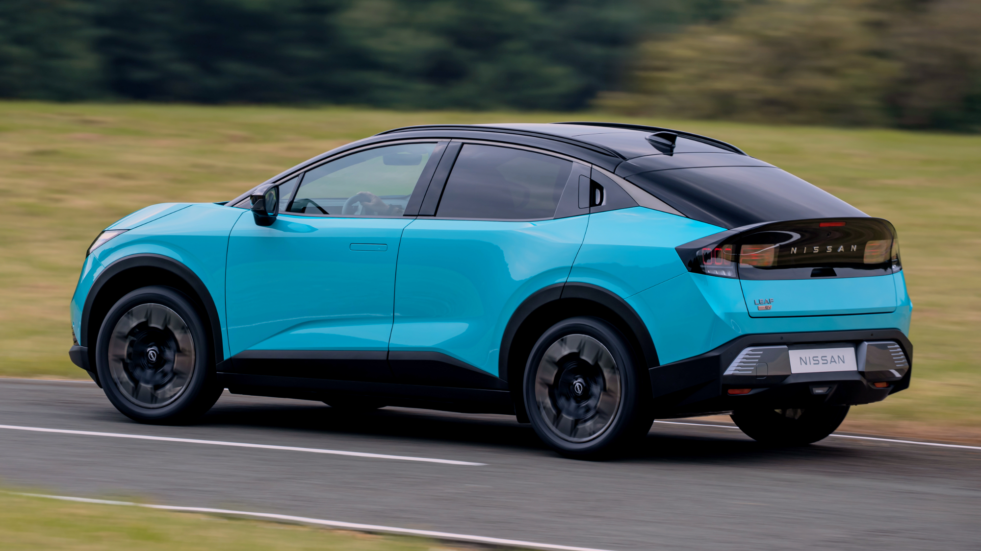 Nissan Leaf Luminous Teal