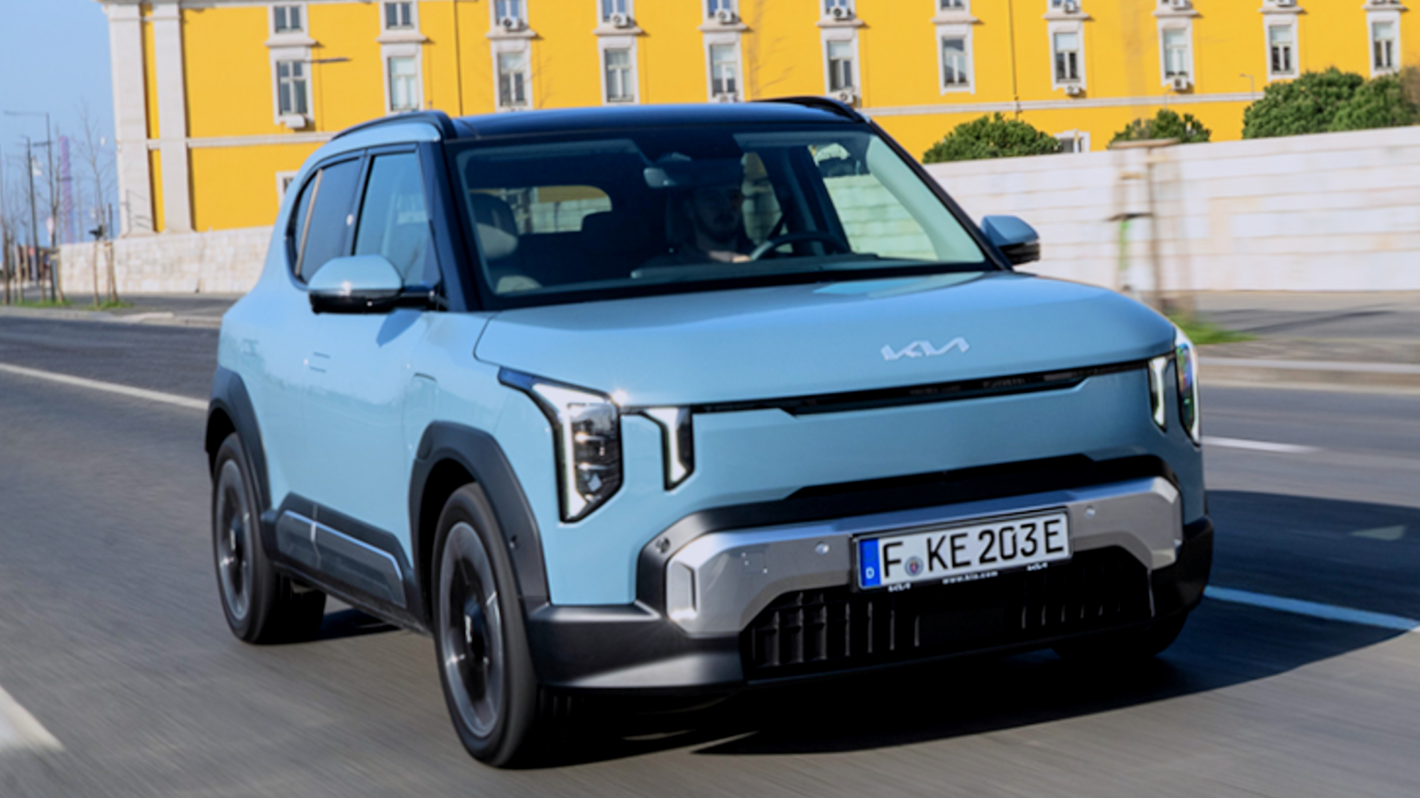 Kia EV2 Frost blue