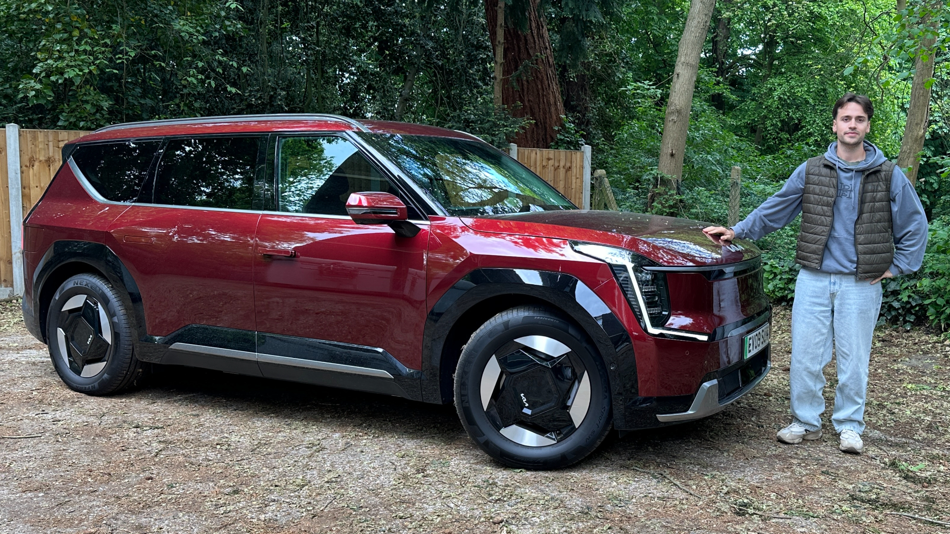 Mario Christou and the 2026 Kia EV9