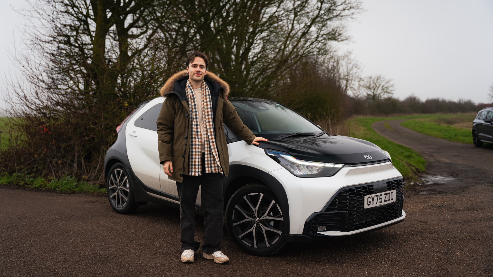 Mario Christou and the 2026 Toyota Aygo X 