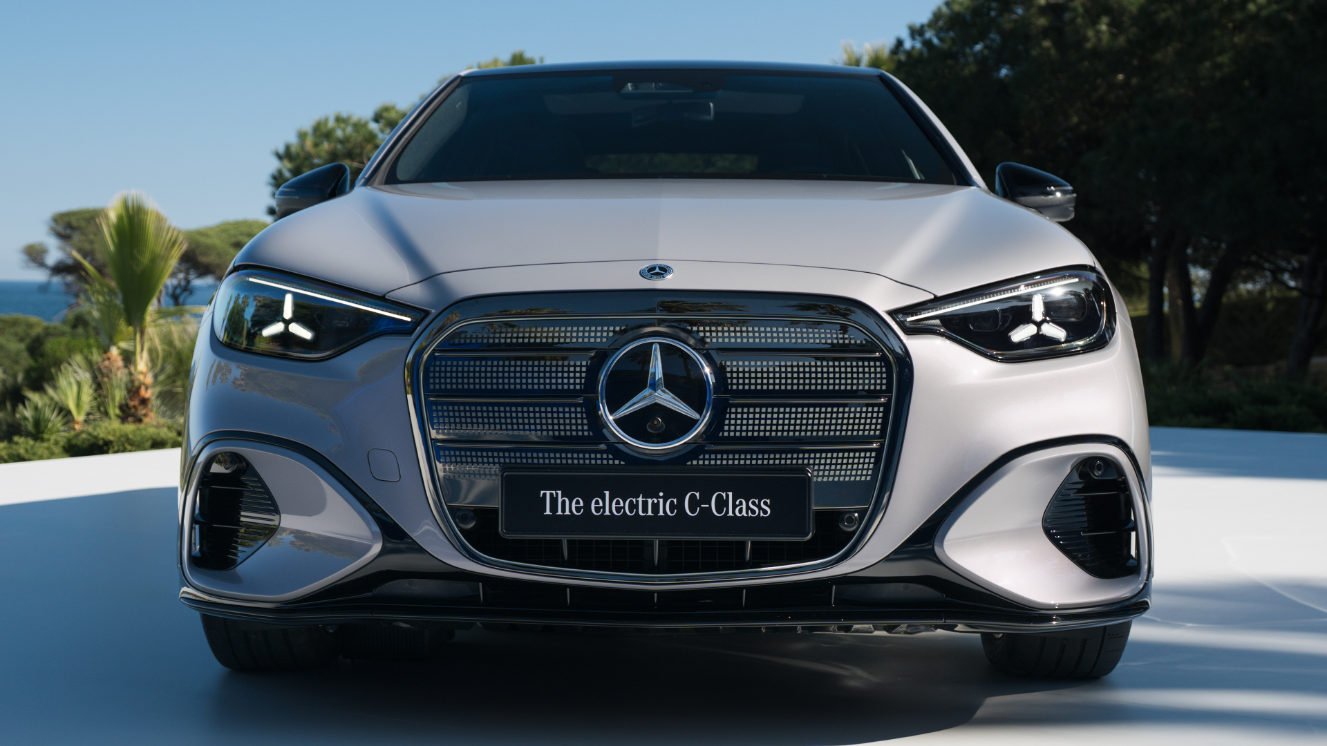 Mercedes C-Class Electric, 2026, LHD - front static