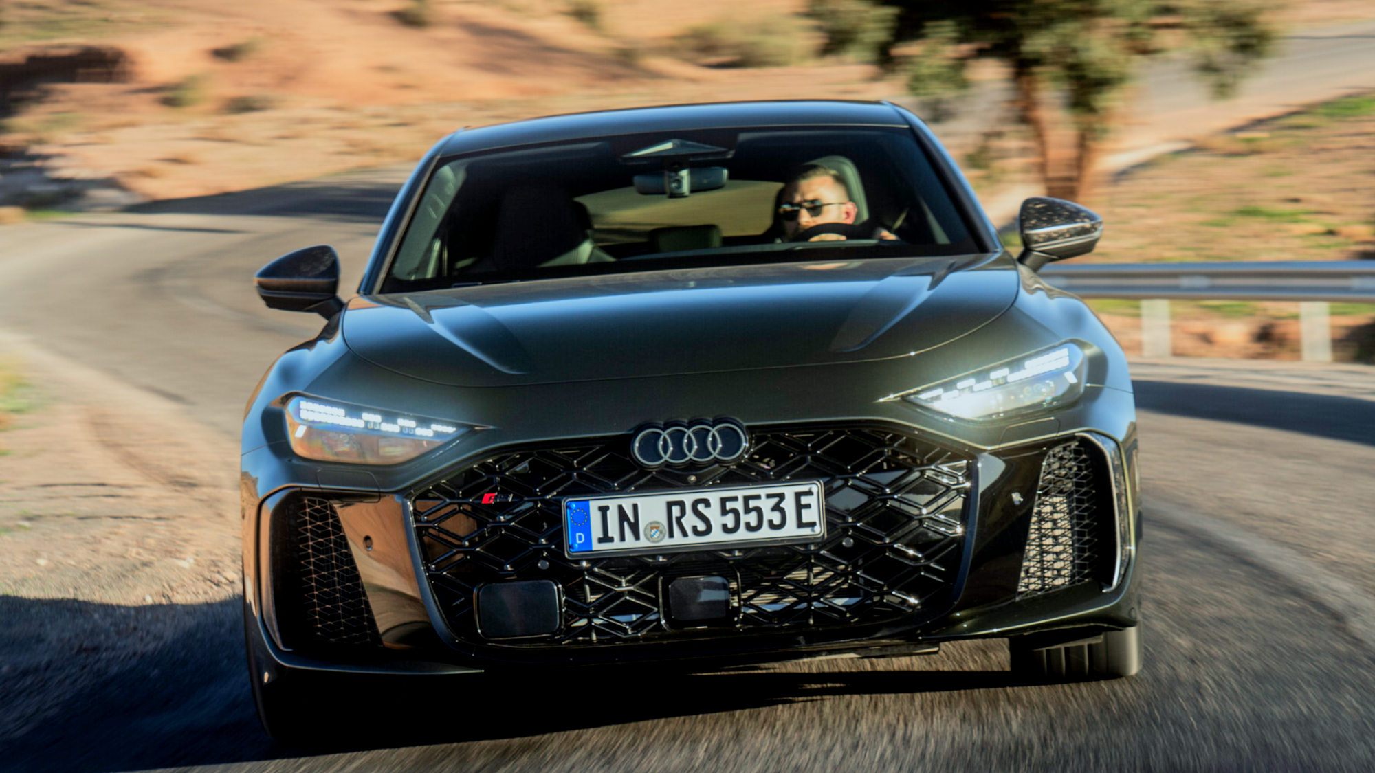Audi RS 5 Sedan Bedford green metallic