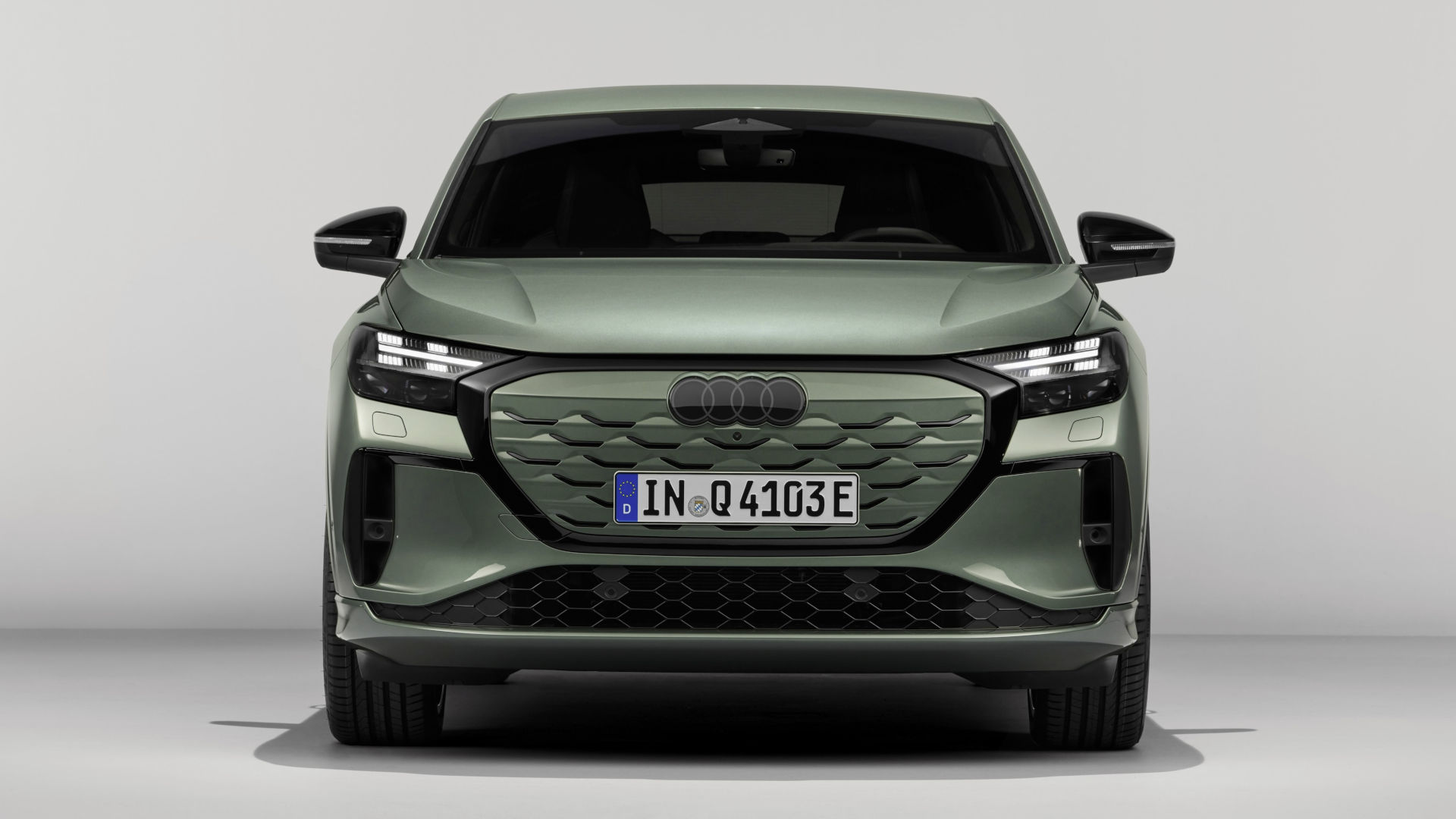 Audi Q4 Sportback e-tron Exterieur Front stehend
