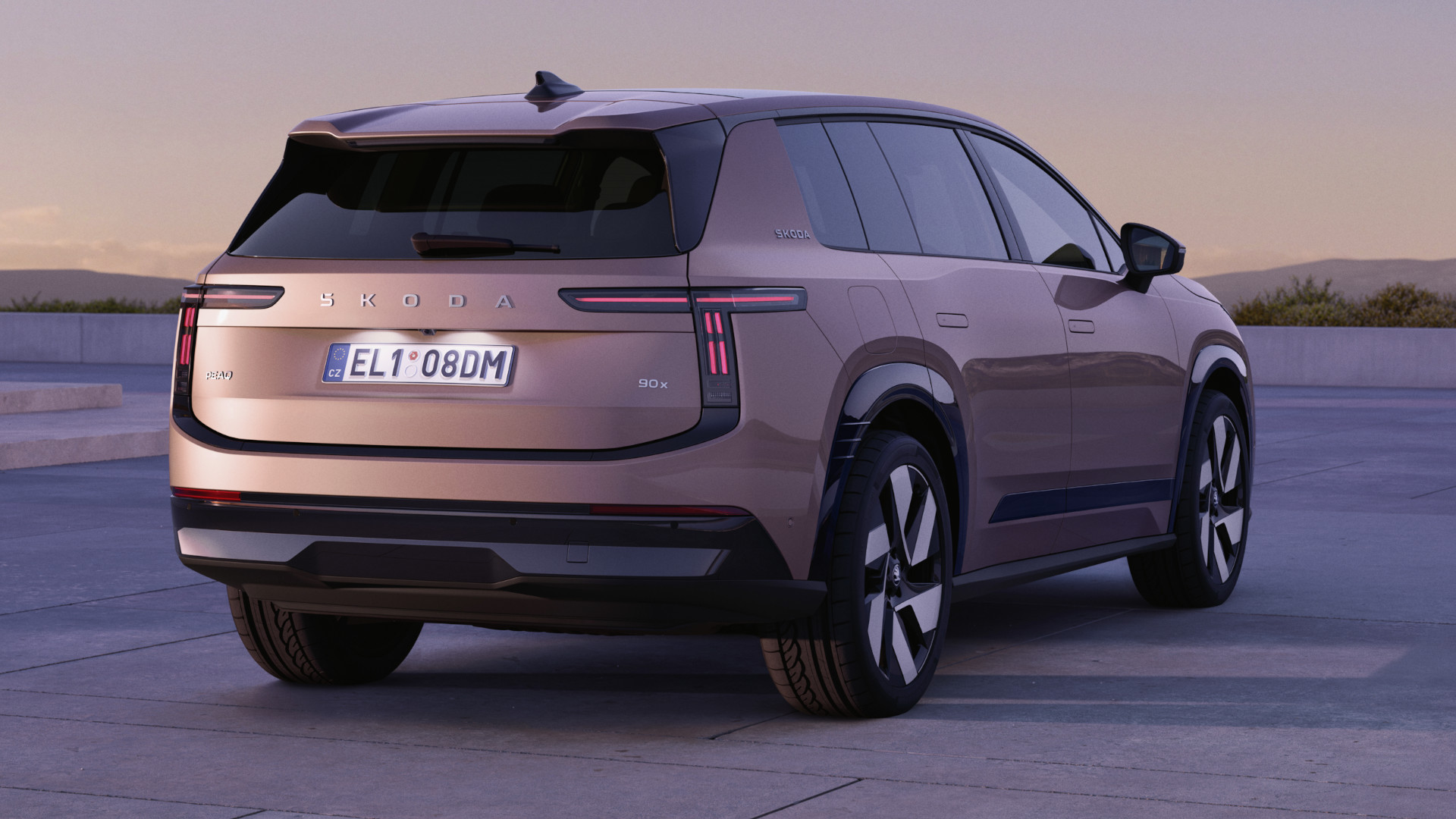 Skoda Peaq statisch Heck