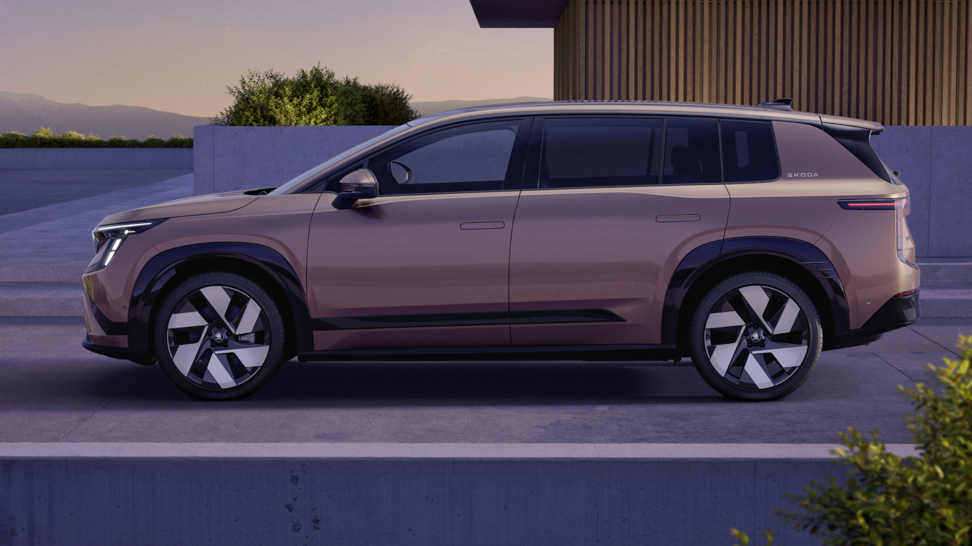Skoda Peaq statisch Seite