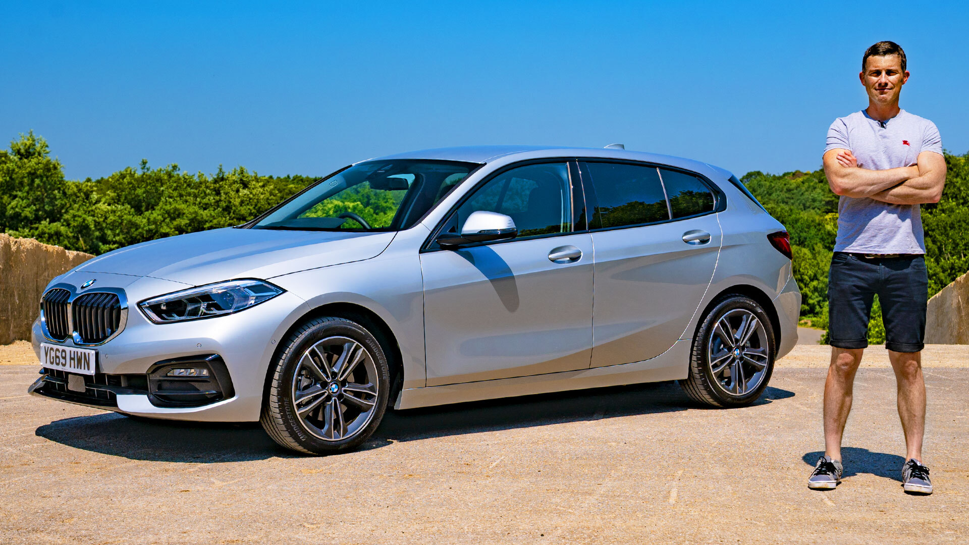 Per BMW serie 1 F40 2019-2023 128ti M135i xDrive 118i e M Sport