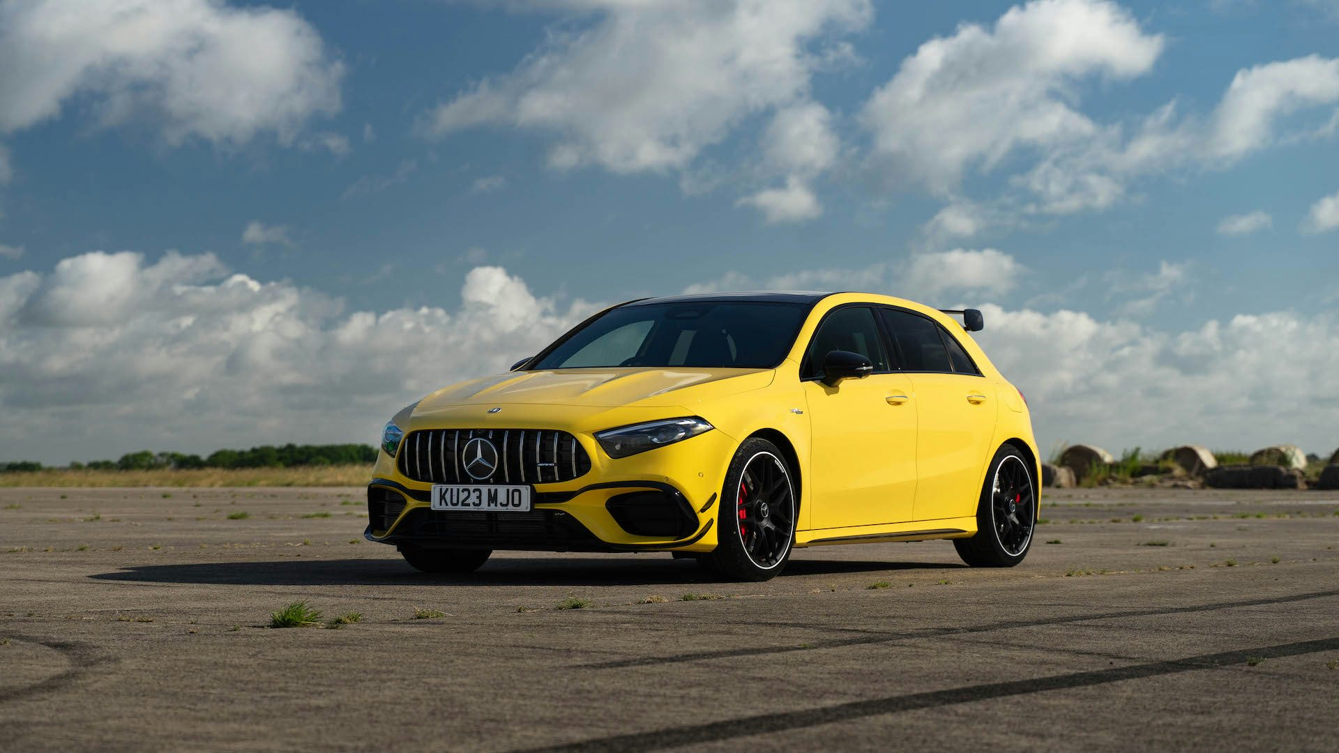 2023 Mercedes-AMG A45 S front quarter static