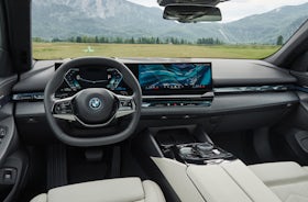 2023 BMW 5 Series interior