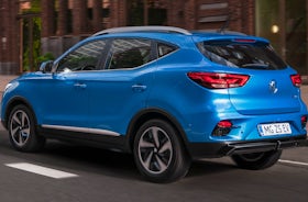 MG ZS EV Como Blue