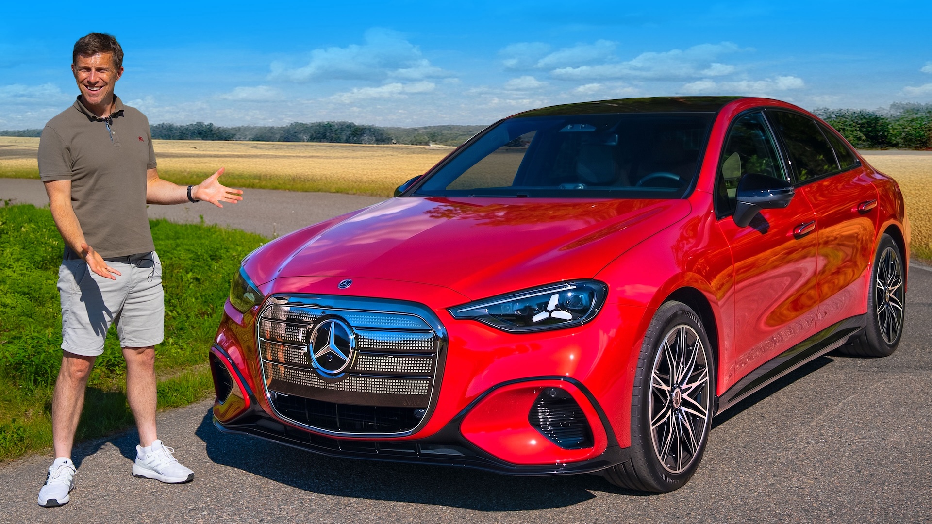 Mercedes C-Class EV review thumbnail