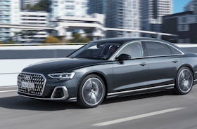 Audi A8 L gris Manhattan