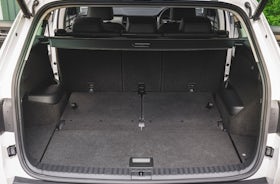 Skoda Kodiaq boot seats up