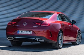 Mercedes-Benz CLS Rojo Jacinto