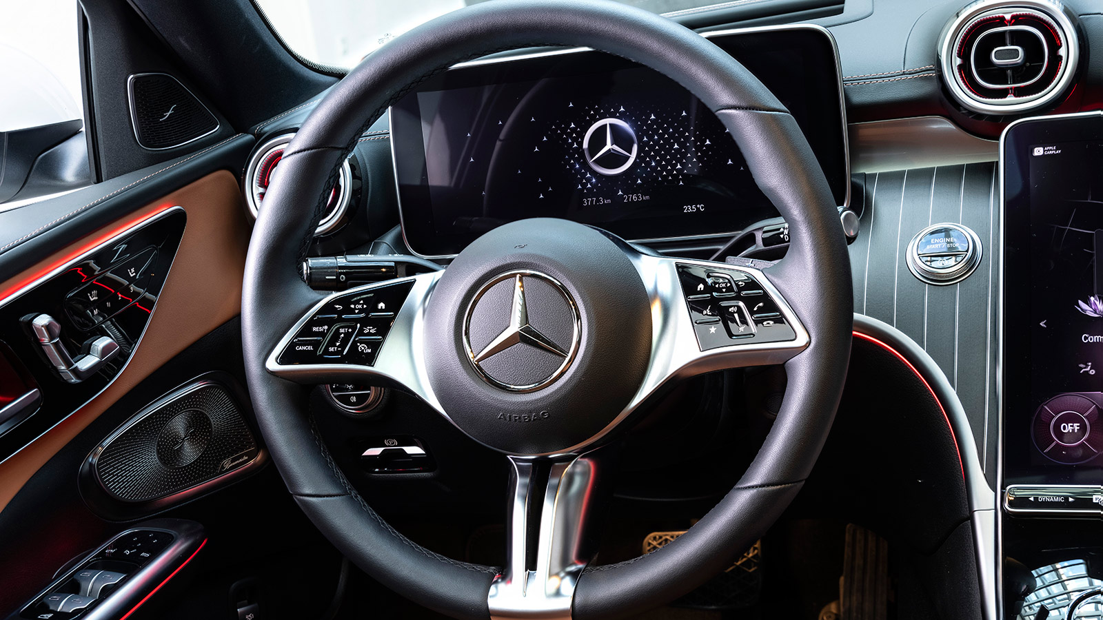 Mercedes Clase C Interior y maletero carwow