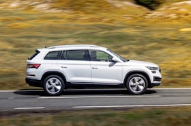 Skoda Kodiaq side moving