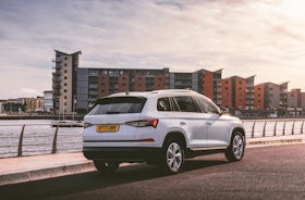 Skoda Kodiaq rear 3/4 static
