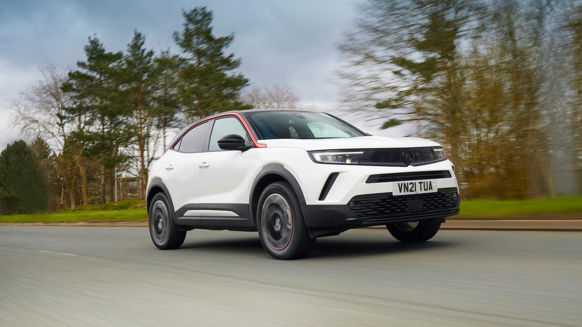 2023 Vauxhall Mokka front quarter moving