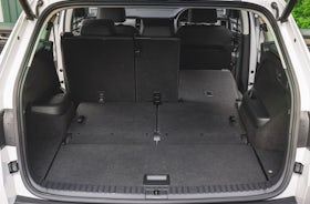 Skoda Kodiaq boot seats split