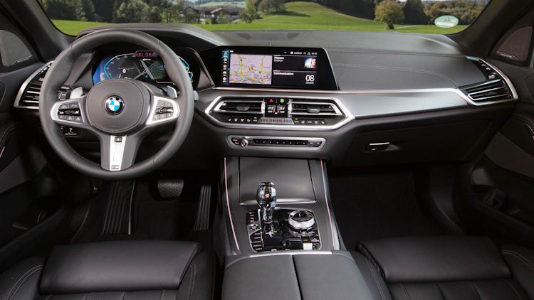 BMW X5, Interior y maletero
