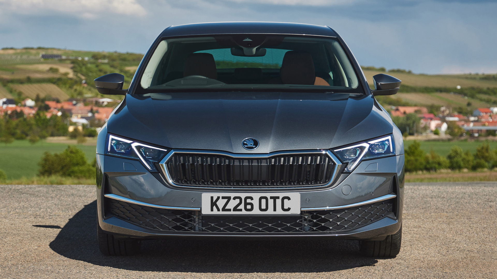 2026 Skoda Octavia RHD, front view