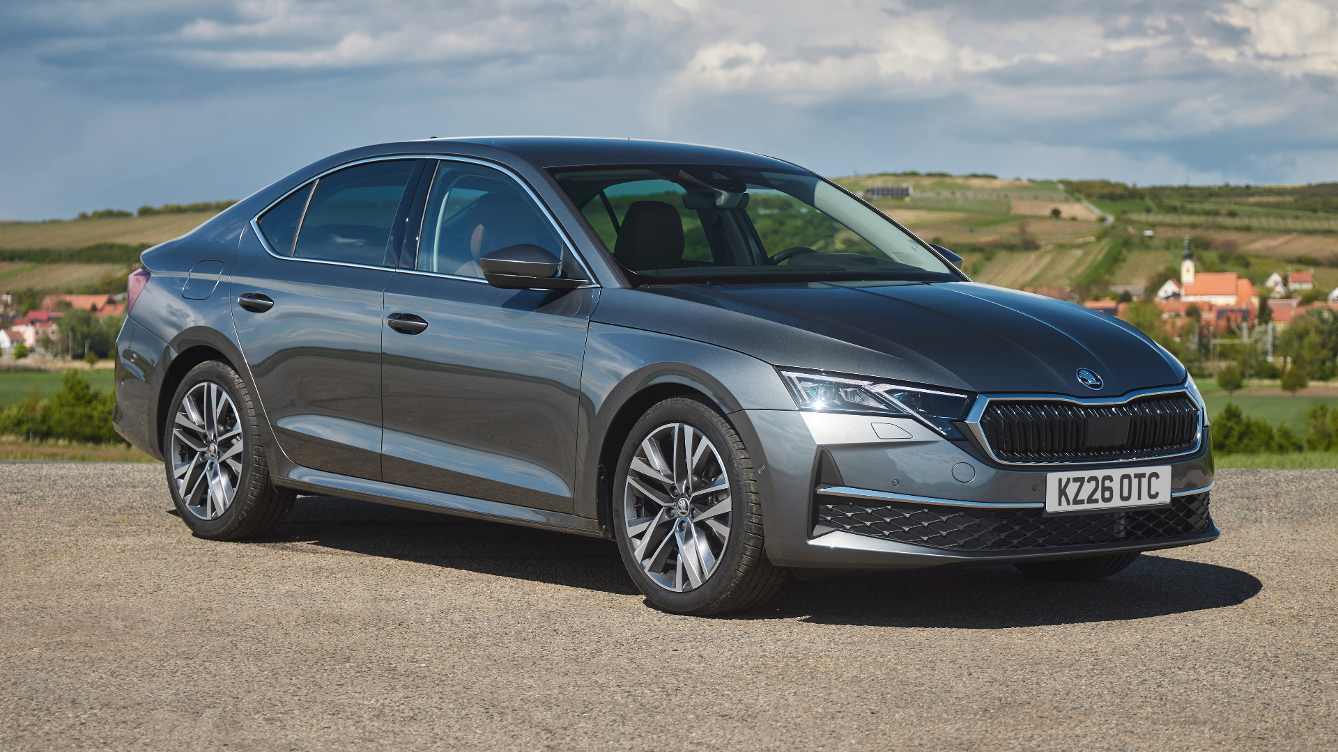 2026 Skoda Octavia RHD, front quarter
