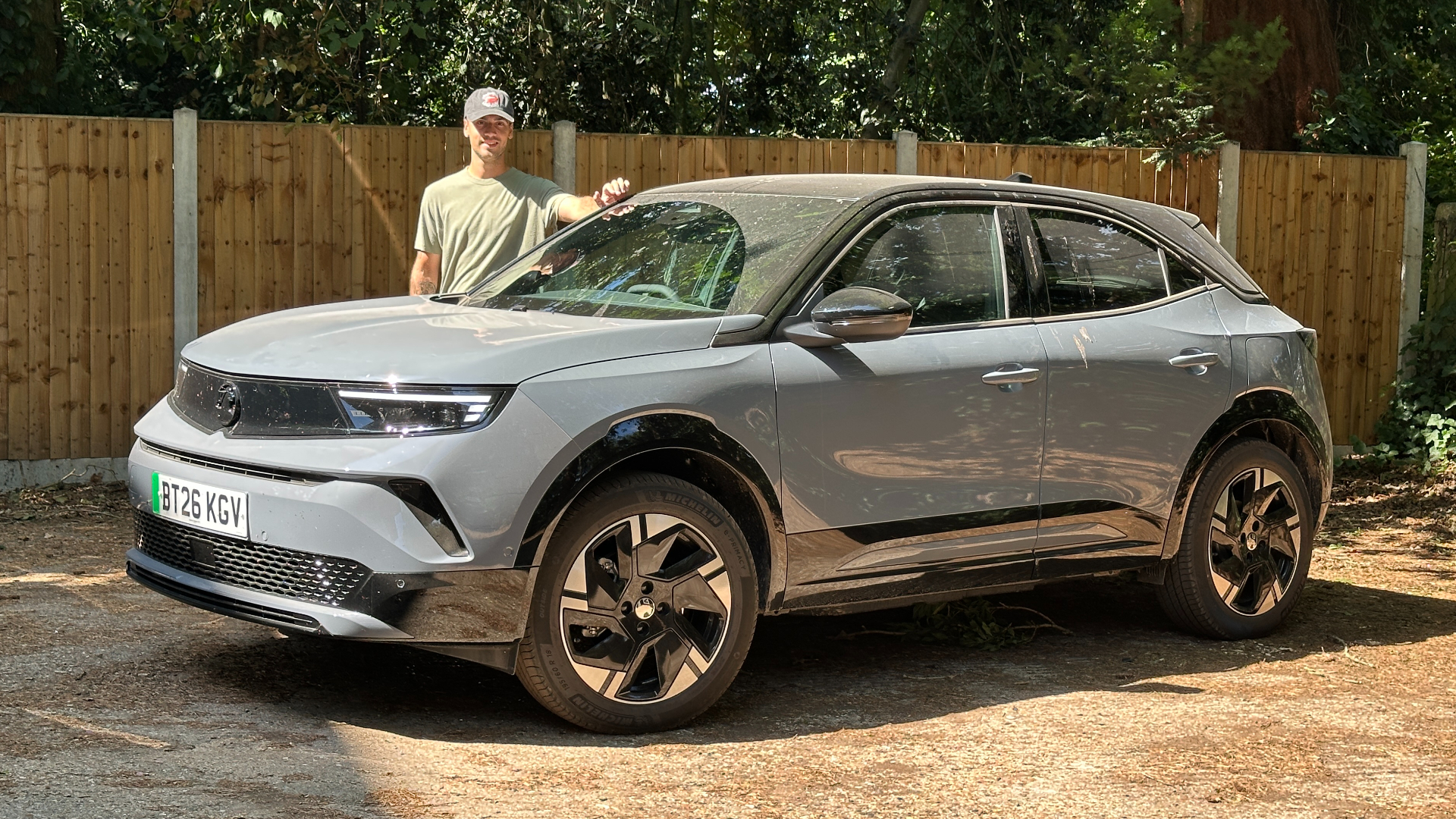 Mario Christou and the 2026 Vauxhall Mokka Electric 