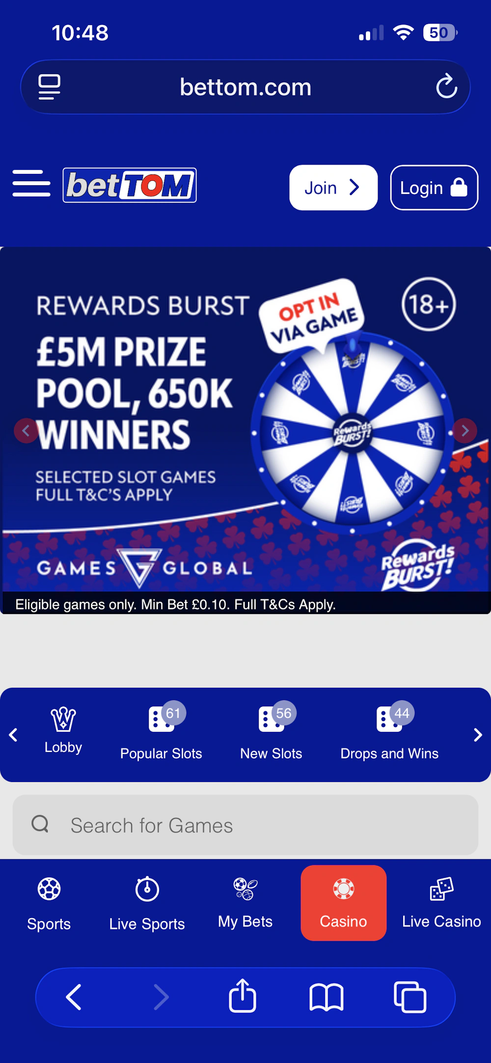 BetTom Promo