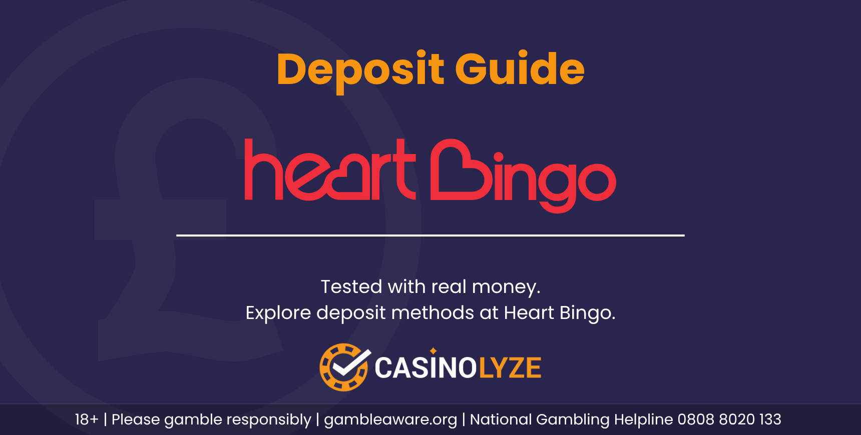 Heart Bingo deposit guide