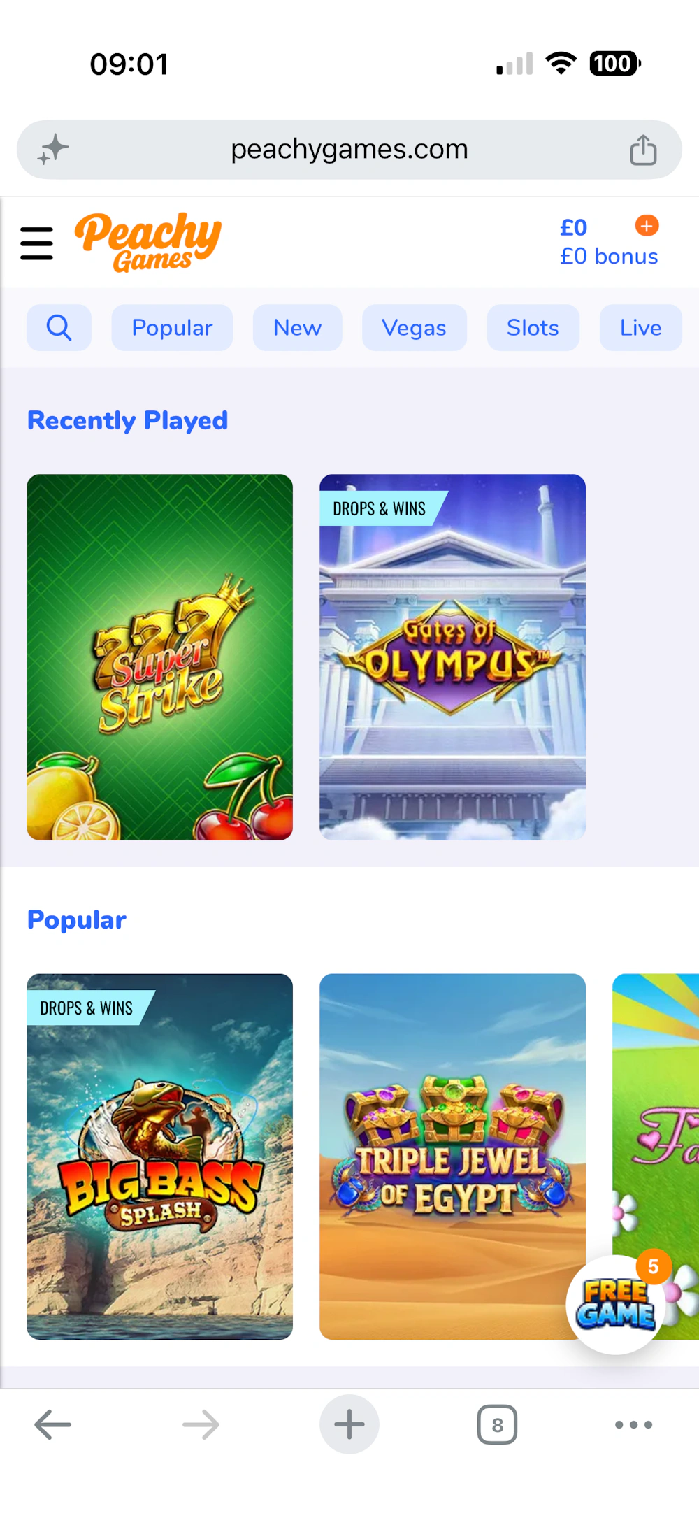 peachygames-lobby