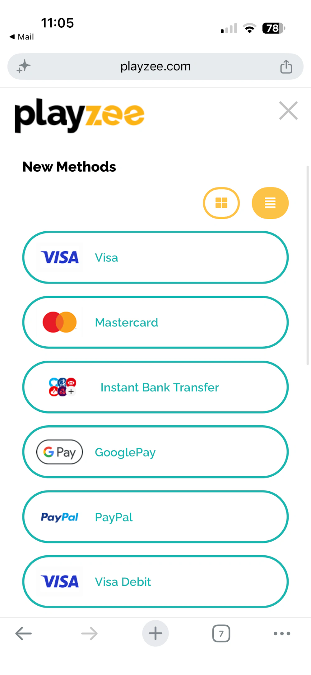 playzee-payment-methods